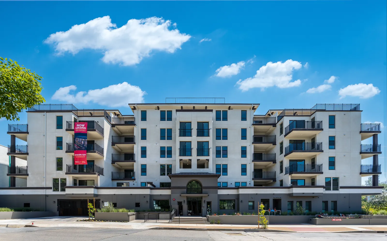 The Gramercy — building exterior, now leasing